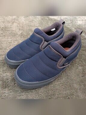 NEW Women's Vans Slip-On Mid Cozy Mesh Parisan Night Slipper Sneaker Shoes Sz 8